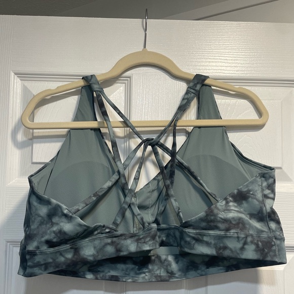 Athleta Solace Printed Bra EUC Size 3X - Picture 3 of 5